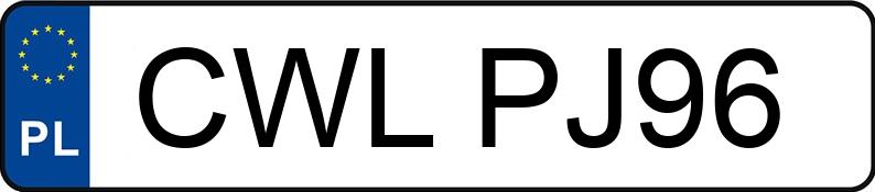 Numer rejestracyjny CWL PJ96 posiada OPEL Astra V 1.4 MR`16 E6 Enjoy - CWLPJ96