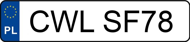 Numer rejestracyjny CWL SF78 posiada FORD Fiesta 1.6i MR`00 Sport - CWLSF78