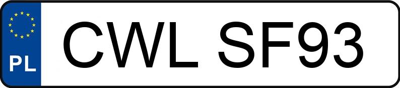 Numer rejestracyjny CWL SF93 posiada TOYOTA Yaris 1.0 MR`03 E4 Sol MAP - CWLSF93