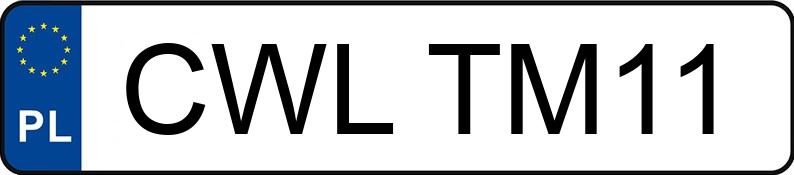 Numer rejestracyjny CWL TM11 posiada AUDI Q7 - CWLTM11 Numer rejestracyjny CWL TM11 posiada AUDI Q7 - CWLTM11