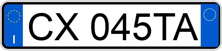Numer rejestracyjny CX045TA posiada MERCEDES Classe E Numer rejestracyjny CX045TA posiada MERCEDES Classe E