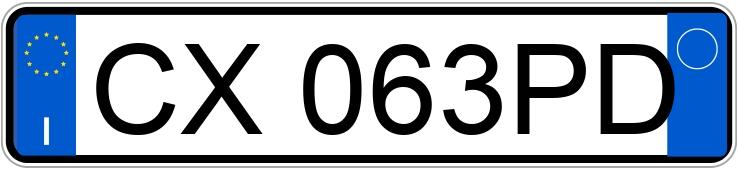 Numer rejestracyjny CX063PD posiada AUDI TT 1a serie