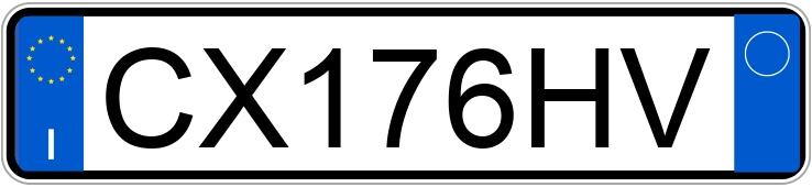 Numer rejestracyjny CX176HV posiada FIAT Grande Punto Numer rejestracyjny CX176HV posiada FIAT Grande Punto