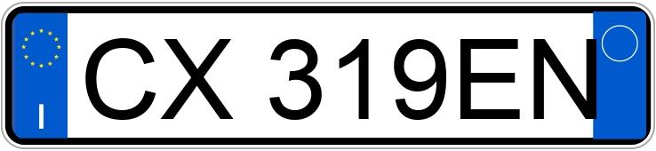 Numer rejestracyjny CX319EN posiada BMW Serie 5 Numer rejestracyjny CX319EN posiada BMW Serie 5