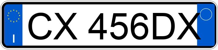 Numer rejestracyjny CX456DX posiada MERCEDES Classe SLK