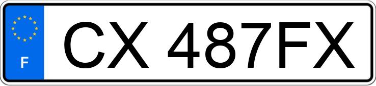 Numer rejestracyjny CX487FX posiada PEUGEOT 3008 Numer rejestracyjny CX487FX posiada PEUGEOT 3008