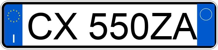 Numer rejestracyjny CX550ZA posiada FIAT Grande Punto Numer rejestracyjny CX550ZA posiada FIAT Grande Punto