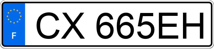 Numer rejestracyjny CX665EH posiada RENAULT CLIO IV ESTATE 1.5 DCI 90 ZEN