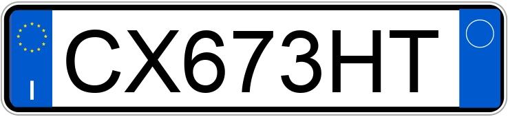 Numer rejestracyjny CX673HT posiada VOLKSWAGEN Golf 5a serie Numer rejestracyjny CX673HT posiada VOLKSWAGEN Golf 5a serie