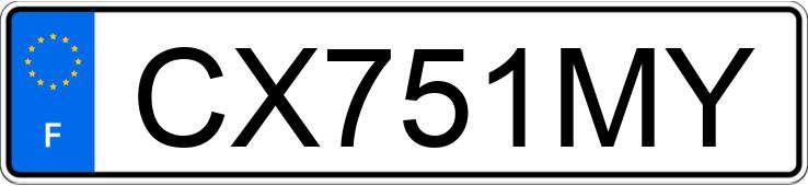 Numer rejestracyjny CX751MY posiada OPEL COMMODORE