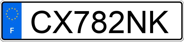 Numer rejestracyjny CX782NK posiada FORD FIESTA 1250 16V TREND Numer rejestracyjny CX782NK posiada FORD FIESTA 1250 16V TREND