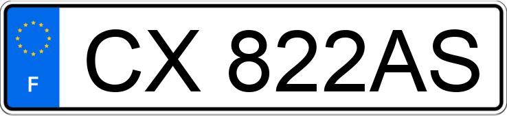 Numer rejestracyjny CX822AS posiada SEAT IBIZA