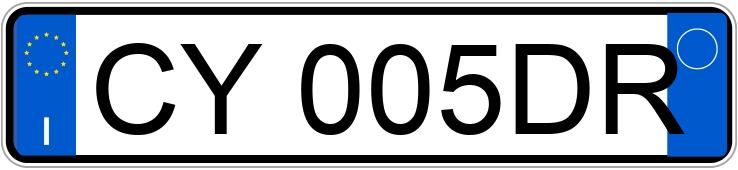 Numer rejestracyjny CY005DR posiada AUDI A6 3a serie