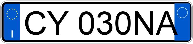 Numer rejestracyjny CY030NA posiada SMART fortwo 1a serie Numer rejestracyjny CY030NA posiada SMART fortwo 1a serie