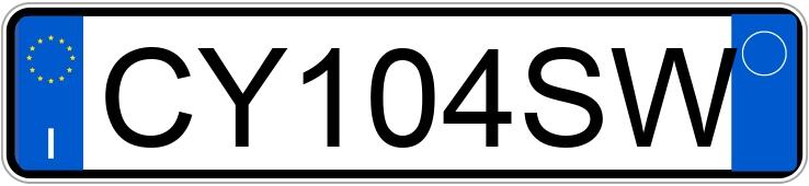 Numer rejestracyjny CY104SW posiada RENAULT Scenic 2a serie
