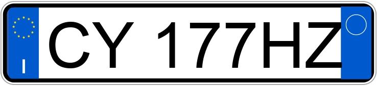 Numer rejestracyjny CY177HZ posiada Citroen Dethleffs