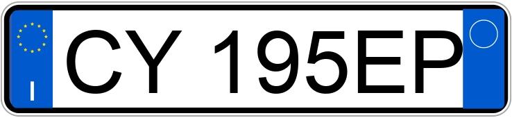 Numer rejestracyjny CY195EP posiada RENAULT Megane 2a serie Numer rejestracyjny CY195EP posiada RENAULT Megane 2a serie
