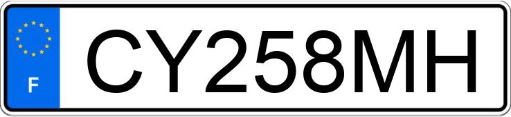 Numer rejestracyjny CY258MH posiada OPEL CORSA