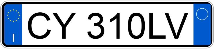 Numer rejestracyjny CY310LV posiada LANCIA Ypsilon Numer rejestracyjny CY310LV posiada LANCIA Ypsilon