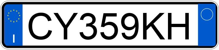 Numer rejestracyjny CY359KH posiada RENAULT Megane 2a serie