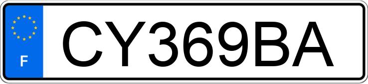 Numer rejestracyjny CY369BA posiada CITROEN C25 1300 D