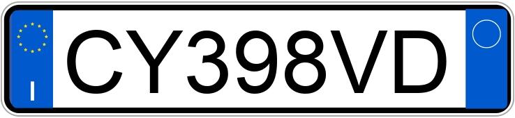 Numer rejestracyjny CY398VD posiada FIAT Stilo