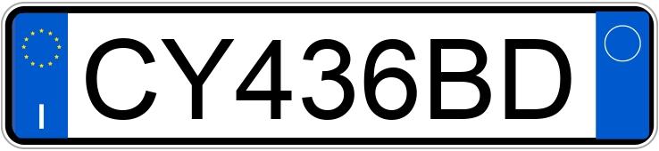 Numer rejestracyjny CY436BD posiada OPEL Agila 1a serie