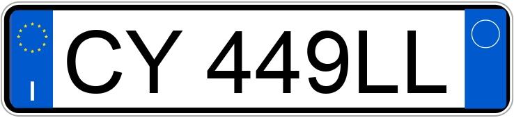 Numer rejestracyjny CY449LL posiada FORD Fiesta 5a serie