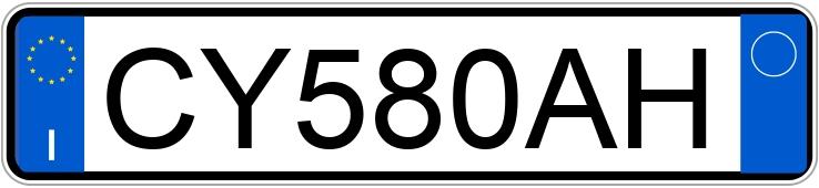 Numer rejestracyjny CY580AH posiada SUZUKI Ignis 2a serie