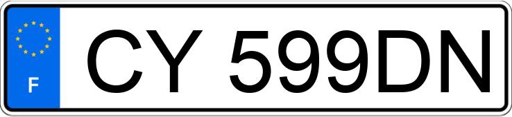 Numer rejestracyjny CY599DN posiada NISSAN JUKE