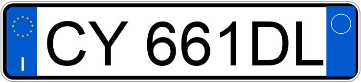 Numer rejestracyjny CY661DL posiada OPEL Meriva 1a serie Numer rejestracyjny CY661DL posiada OPEL Meriva 1a serie