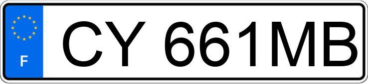 Numer rejestracyjny CY661MB posiada VOLKSWAGEN GOLF III