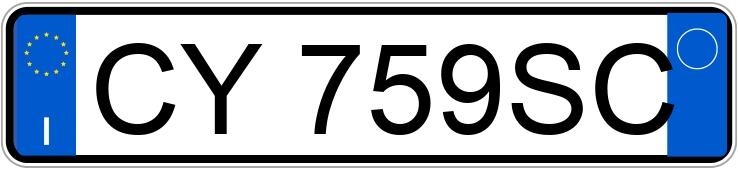 Numer rejestracyjny CY759SC posiada SMART fortwo 1a serie Numer rejestracyjny CY759SC posiada SMART fortwo 1a serie