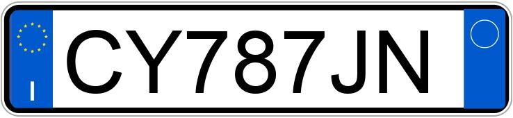 Numer rejestracyjny CY787JN posiada RENAULT Modus 1a serie