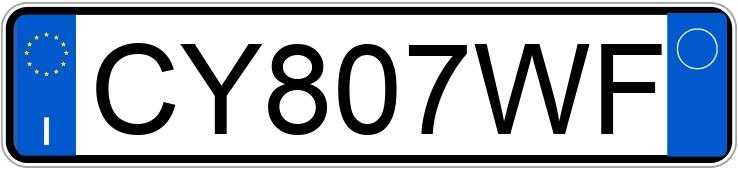 Numer rejestracyjny CY807WF posiada MERCEDES CLS