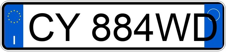 Numer rejestracyjny CY884WD posiada OPEL Tigra TwinTop