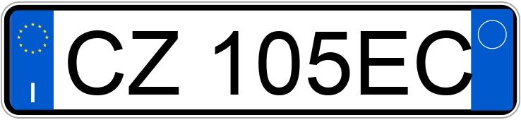 Numer rejestracyjny CZ105EC posiada VOLKSWAGEN Fox Numer rejestracyjny CZ105EC posiada VOLKSWAGEN Fox