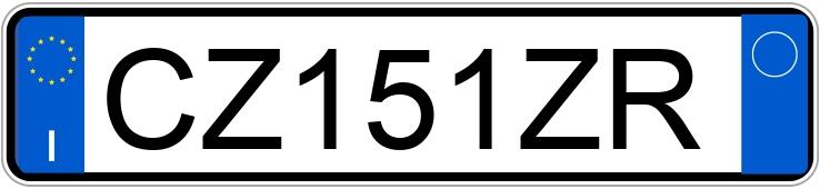 Numer rejestracyjny CZ151ZR posiada HONDA CR-V 2a serie 02-07