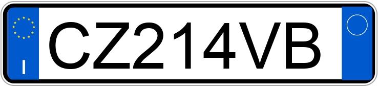 Numer rejestracyjny CZ214VB posiada FIAT 600 Numer rejestracyjny CZ214VB posiada FIAT 600