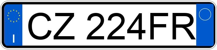 Numer rejestracyjny CZ224FR posiada CITROEN C2 Numer rejestracyjny CZ224FR posiada CITROEN C2