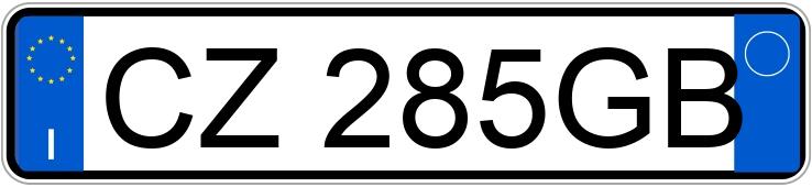 Numer rejestracyjny CZ285GB posiada SMART fortwo 1a serie Numer rejestracyjny CZ285GB posiada SMART fortwo 1a serie