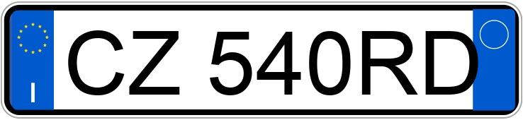 Numer rejestracyjny CZ540RD posiada RENAULT Clio 3a serie Numer rejestracyjny CZ540RD posiada RENAULT Clio 3a serie