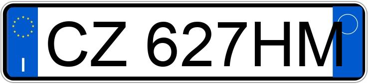 Numer rejestracyjny CZ627HM posiada TOYOTA Aygo 1a serie Numer rejestracyjny CZ627HM posiada TOYOTA Aygo 1a serie