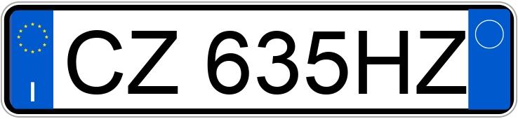 Numer rejestracyjny CZ635HZ posiada CITROEN C1 Numer rejestracyjny CZ635HZ posiada CITROEN C1