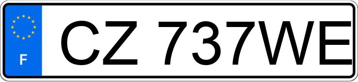 Numer rejestracyjny CZ737WE posiada BMW SERIE 3 VI TOURING 318D 143 LOUNGE