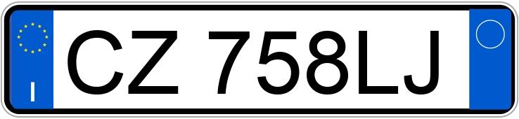 Numer rejestracyjny CZ758LJ posiada SKODA Fabia Numer rejestracyjny CZ758LJ posiada SKODA Fabia