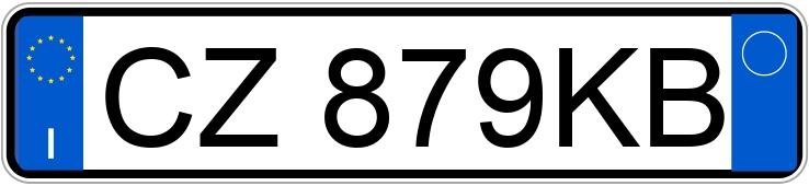 Numer rejestracyjny CZ879KB posiada MERCEDES Classe A