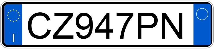 Numer rejestracyjny CZ947PN posiada BMW Serie 3 Numer rejestracyjny CZ947PN posiada BMW Serie 3