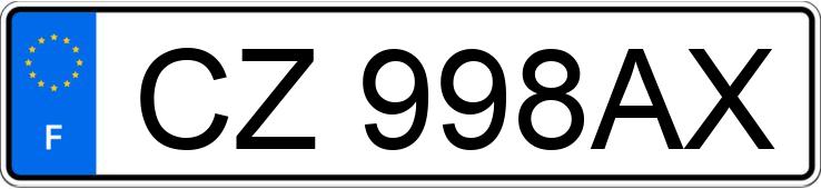 Numer rejestracyjny CZ998AX posiada RENAULT CLIO IV Numer rejestracyjny CZ998AX posiada RENAULT CLIO IV