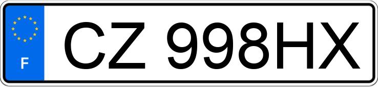 Numer rejestracyjny CZ998HX posiada RENAULT CLIO Numer rejestracyjny CZ998HX posiada RENAULT CLIO